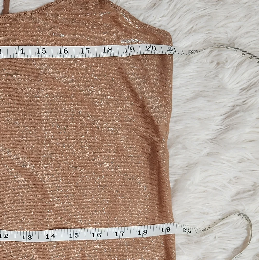 SKIMS Shimmer Cami Bodysuit/ 3X,4X/SIENNA - Picture 6 of 12
